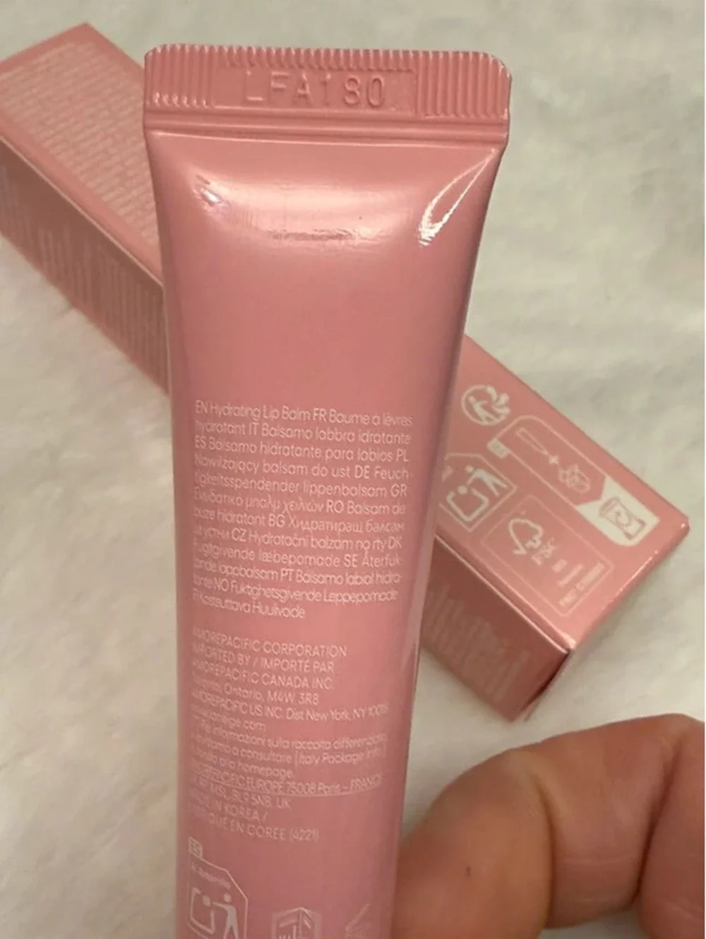 Laneige Glaze Craze Tinted Lip Serum Strawberry Sprinkles 0.42 oz NIB